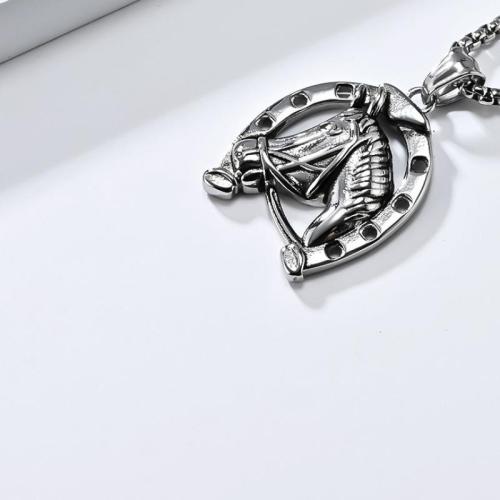 Stainless Steel Sweater Chain Necklace 304 Stainless Steel plated & for man & hollow Sold By PC