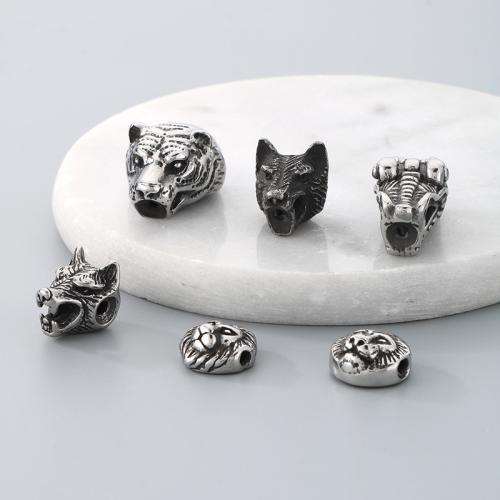 Stainless Steel Beads 304 Stainless Steel Animal DIY Sold By PC