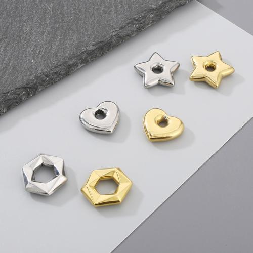 Edelstahl-Beads, 304 Edelstahl, Unterschiedliche Form zur Auswahl & DIY, keine, verkauft von PC