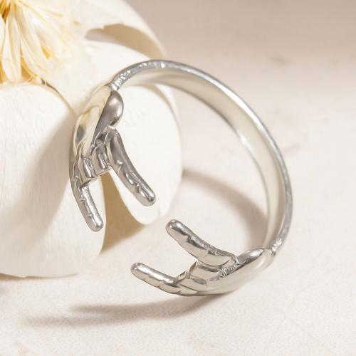 Stainless Steel Bangle 304 Stainless Steel silver color plated fashion jewelry silver color Sold By PC