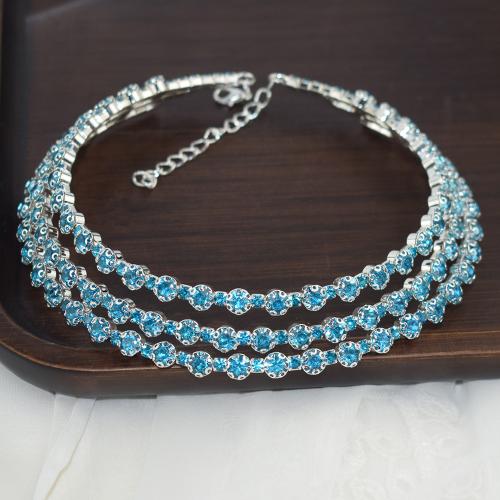 Ressore-Choker, ferro, placcato, tre strati & per la donna & con strass, nessuno, Venduto da PC