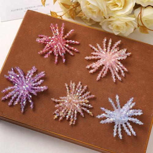 Hair Accessories DIY Findings Crystal 55mm Sold By PC