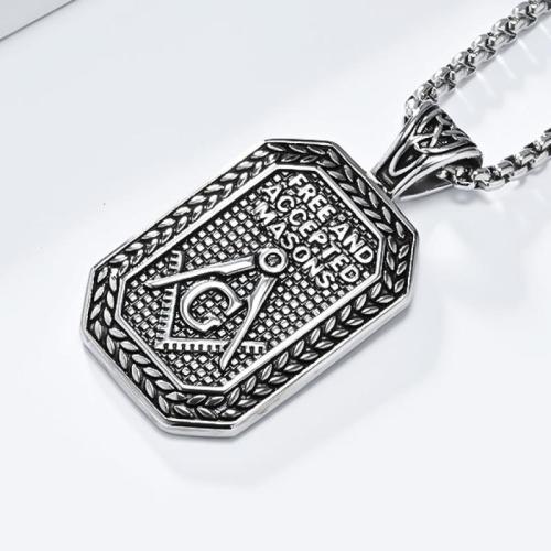 Stainless Steel Jewelry Necklace 304 Stainless Steel polished fashion jewelry & for man Sold By PC