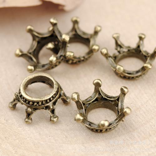 Zinc Alloy Jewelry Beads plated DIY 12mm Sold By Bag