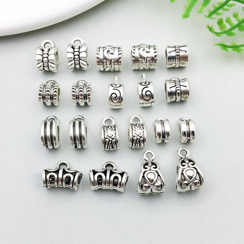 Zinc Alloy Bail Beads plated DIY Sold By Bag