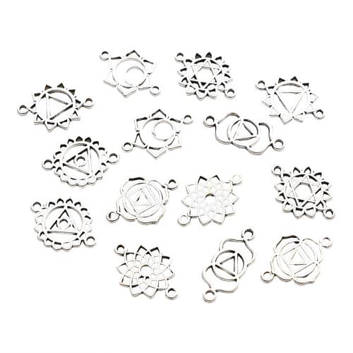 Zinco-Alloy-Connettore, lega in zinco, placcato, DIY & 1/1 anello del connettore, nessuno, 100PC/borsa, Venduto da borsa