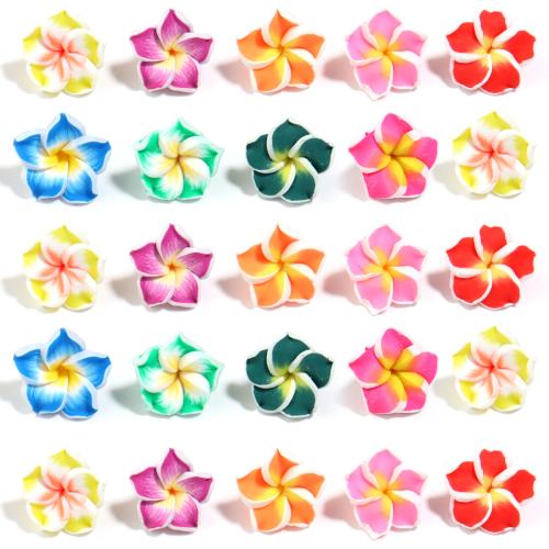 Hair Accessories DIY Findings Polymer Clay Flower Approx Sold By Bag