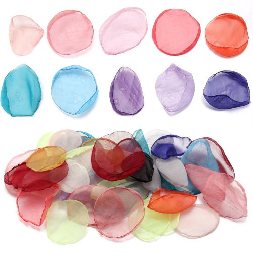 Hair Accessories DIY Findings Chiffon petals .5-6cm Approx Sold By Bag