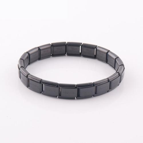 Stainless Steel Jewelry Bracelet 304 Stainless Steel plated fashion jewelry & elastic & Unisex Length Approx 18.5 cm Sold By PC