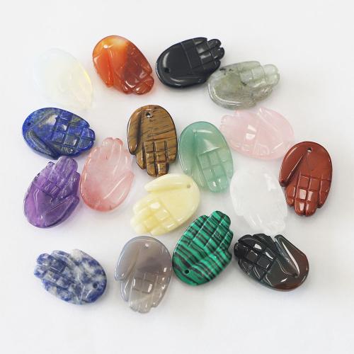 Gemstone Pendants Jewelry Hand DIY Sold By PC