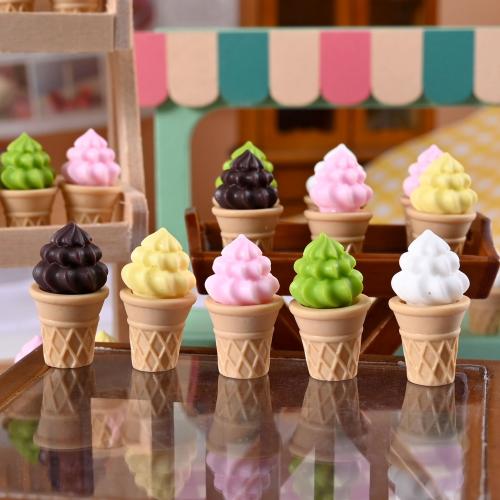 Mobile Phone DIY Decoration Resin Ice Cream Approx Sold By Bag