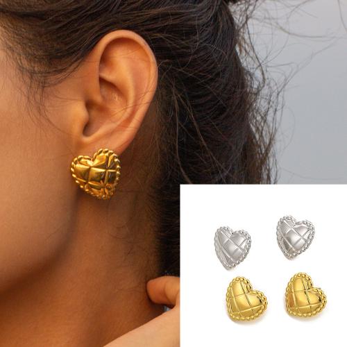 Boucle d'oreille de gaujon en acier inoxydable, Acier inoxydable 304, styles différents pour le choix & pour femme, plus de couleurs à choisir, Vendu par paire