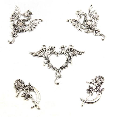 Zinc Alloy Pendants plated DIY Sold By Bag