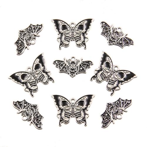 Zinc Alloy Animal Pendants plated DIY & enamel Sold By Bag