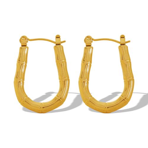 Cruach dhosmálta Lever Back Earring, 304 Cruach dhosmálta, plátáilte, jewelry faisin & do bhean, órga, Díolta De réir Péire