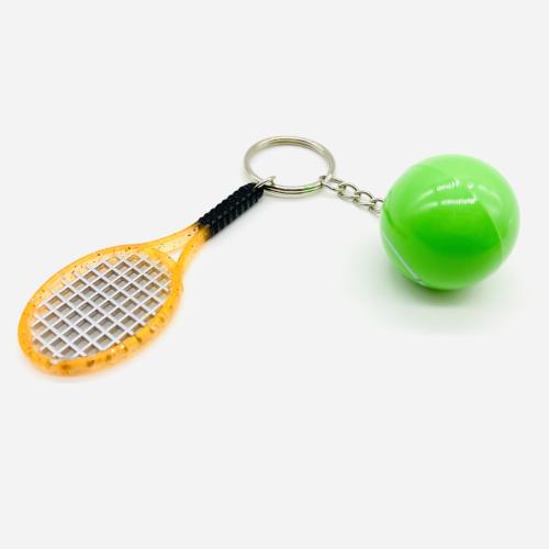 Chiave catena, ABS plastica, with lega in zinco, Racchetta da tennis, unisex, nessuno, key clasp length 100-110mm, Venduto da PC