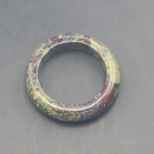 Natural Gemstone Finger Ring Dragon Blood stone fashion jewelry & Unisex Sold By PC