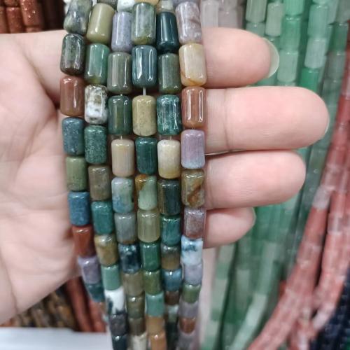 Grânulos de gemstone jóias, Pedra natural, DIY & materiais diferentes para a escolha, Mais cores pare escolha, 6x10mm, Aprox 39PCs/PC, vendido por PC