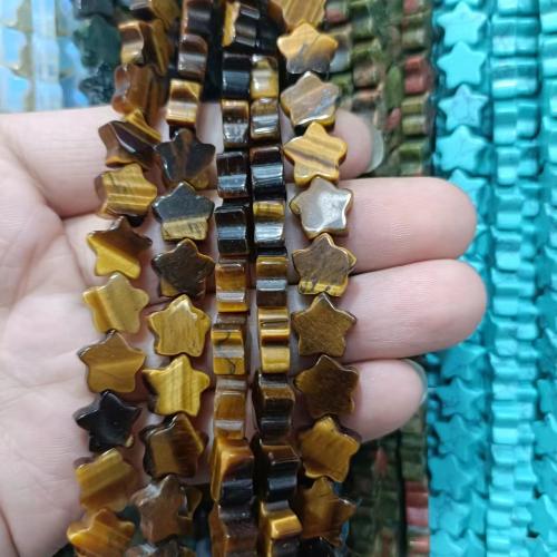 Gemstone Jewelry Beads Natural Stone Star DIY Approx Sold By Strand