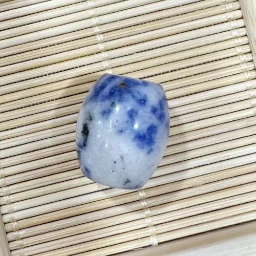 Gemstone Jewelry Beads Natural Stone Drum DIY Sold By PC