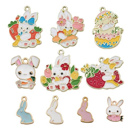 Zinc Alloy Enamel Pendants plated DIY Sold By PC