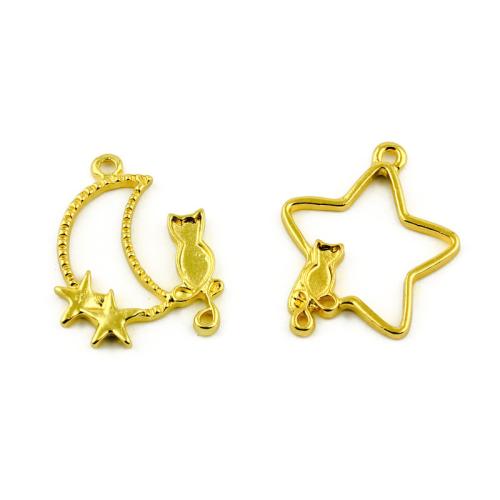 Zinc Alloy Pendants plated DIY Sold By PC