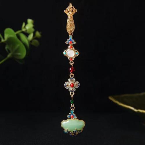 Zinc Alloy Hanging Decoration with Plastic plated & for woman & enamel 150mm Sold By PC