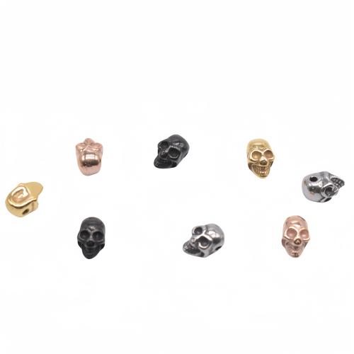 Stainless Steel Beads 304 Stainless Steel Skull DIY Approx 1.8mm Approx Sold By Bag