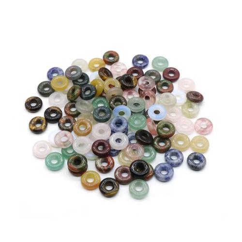 Gemstone Jewelry Beads Donut DIY  Sold By PC