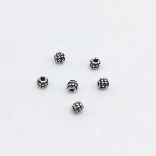 Stainless Steel Beads 304 Stainless Steel plated DIY Sold By PC