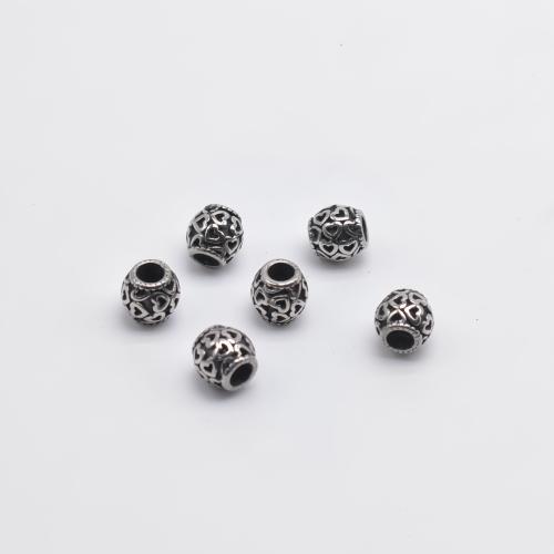 Stainless Steel Beads 304 Stainless Steel plated DIY Sold By PC