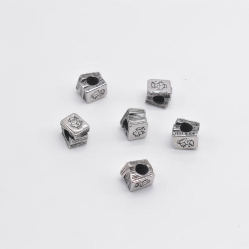 Stainless Steel Beads 304 Stainless Steel plated DIY Sold By PC