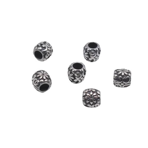 Edelstahl-Beads, 304 Edelstahl, plattiert, DIY & verschiedene Stile für Wahl, keine, verkauft von PC