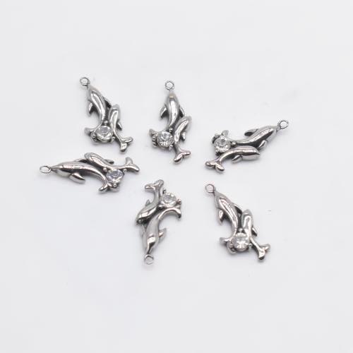 Stainless Steel Pendants 304 Stainless Steel plated DIY Sold By PC