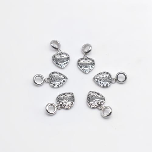 Stainless Steel Pendants 304 Stainless Steel plated DIY Sold By PC