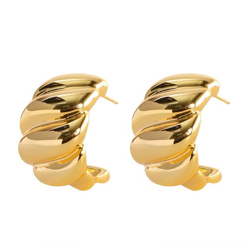 Lo zinco in lega Stud Earring, lega in zinco, placcato, gioielli di moda, nessuno, assenza di nichel,piombo&cadmio, 16x24mm, Venduto da coppia