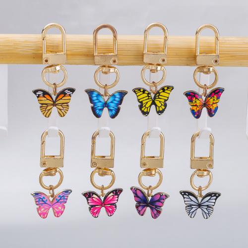 Bag Purse Charms Keyrings Keychains Zinc Alloy plated DIY & enamel Sold By Set