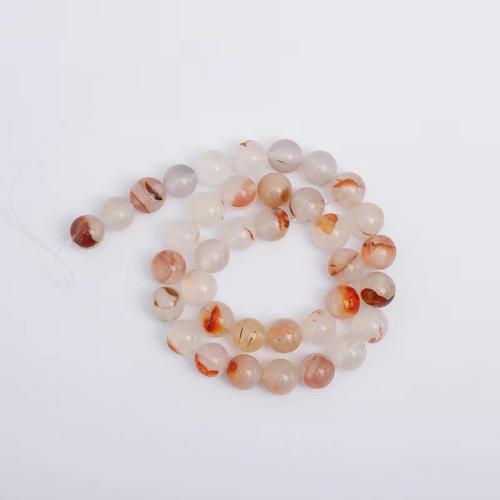 Agate Beads Round DIY mixed colors 10mm Approx Sold By Strand