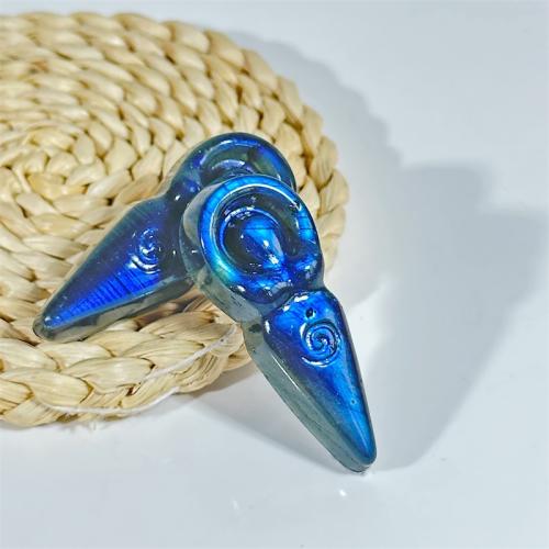 Fashion Decoration Labradorite fashion jewelry blue Sold By PC