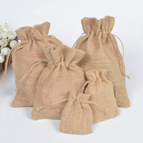 Jewelry Pouches Bags Linen multifunctional Sold By PC