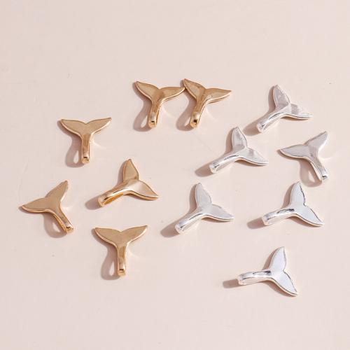 Zinc Alloy Pendants Mermaid tail plated DIY Sold By Bag