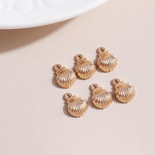 Sinc Alloy Pendants, Shell, plátáilte, DIY, 80ríomhairí pearsanta/Mála, Díolta De réir Mála