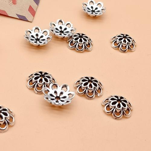 Zinc Alloy Bead Cap plated DIY 11mm Sold By Bag