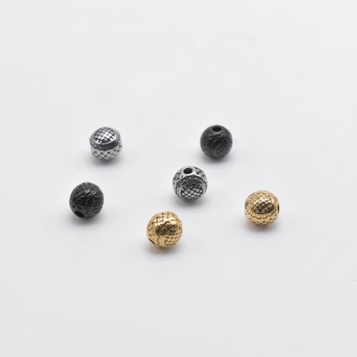 Edelstahl-Beads, 304 Edelstahl, DIY, keine, 7.60x8mm, Bohrung:ca. 2.3mm, verkauft von PC