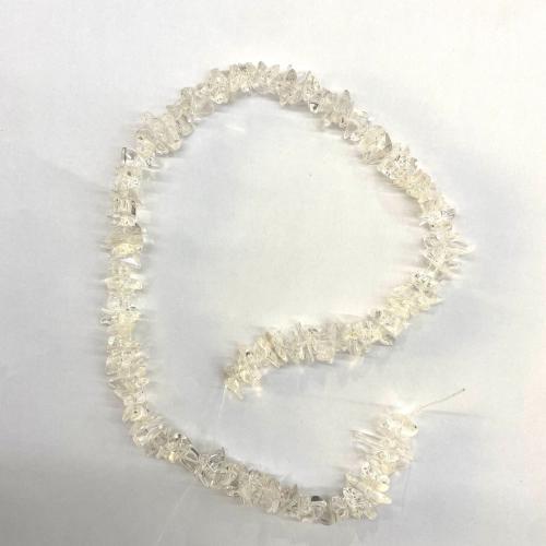 Naturlige klar kvarts perler, Clear Quartz, med Smoky Quartz, Uregelmæssig, du kan DIY, flere farver til valg, about:7-14mm, Solgt Per Ca. 40 cm Strand