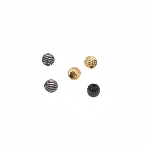 Stainless Steel Beads 304 Stainless Steel Pumpkin Vacuum Ion Plating DIY Approx 1.6mm Sold By PC