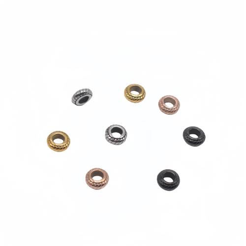 Stainless Steel Spacer Beads 304 Stainless Steel DIY Approx 4.2mm Sold By PC