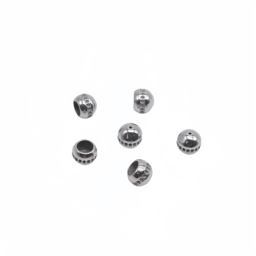 Stainless Steel Beads 304 Stainless Steel plated DIY Sold By PC