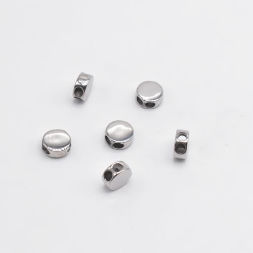 Stainless Steel Beads 304 Stainless Steel Round plated DIY Sold By PC