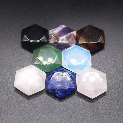 Gemstone Pendants Jewelry Natural Stone DIY Sold By PC